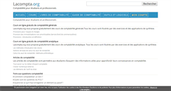 Desktop Screenshot of lacompta.org